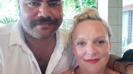 Martina Cullen and husband Nigel Landeryou.