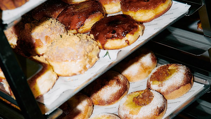 Hailey Bieber’s beauty brand Rhode pops up at A.P Bakery in Surry Hills