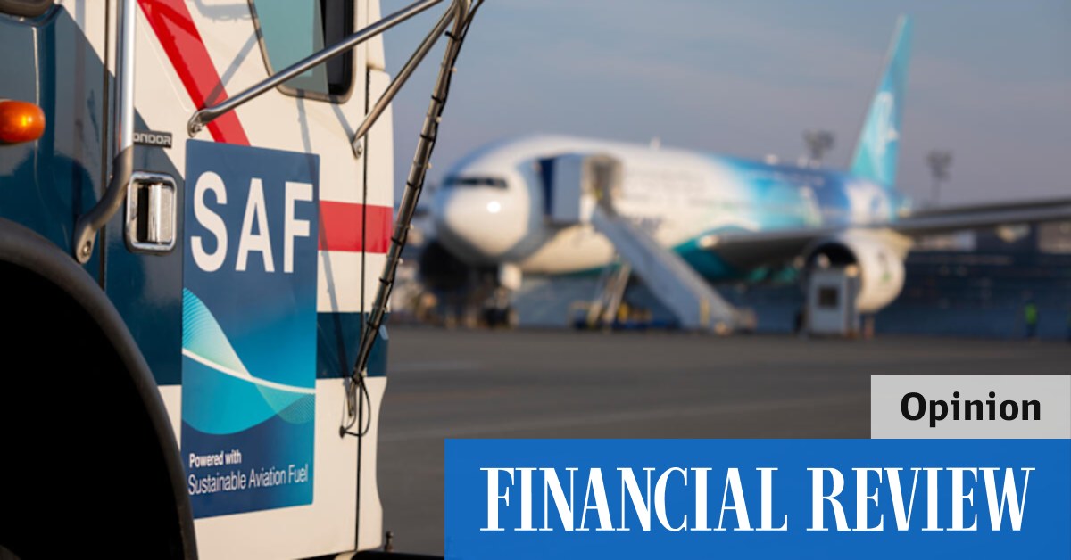 Net zero aviation fuel shouldn’t take off