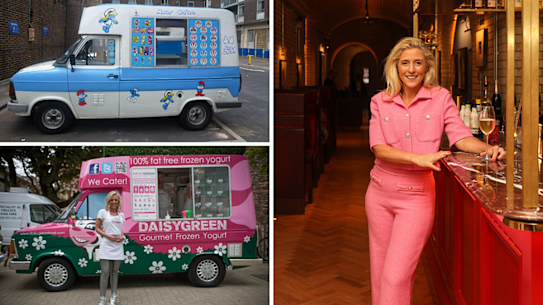 Prue Freeman has gone from a Smurf food truck to opening food venues in top British institutions.