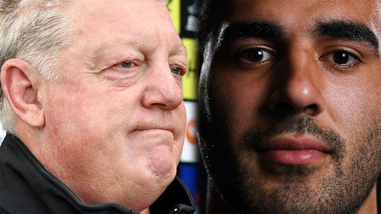 Tyrone May and Phil Gould.