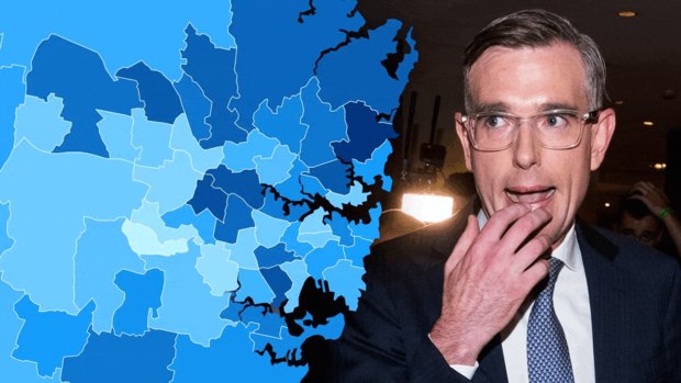 The two maps that show how western Sydney deserted the Liberals