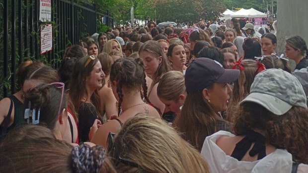‘We were getting thrown against trees’: Louis Tomlinson wristband wait turns chaotic