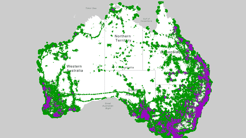 Telstra’s claimed coverage slashed by almost 1 million km