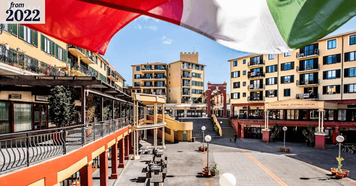 Rome’s arches have stood for 2000 years. But in Sydney’s Italian Forum, they’re crumbling