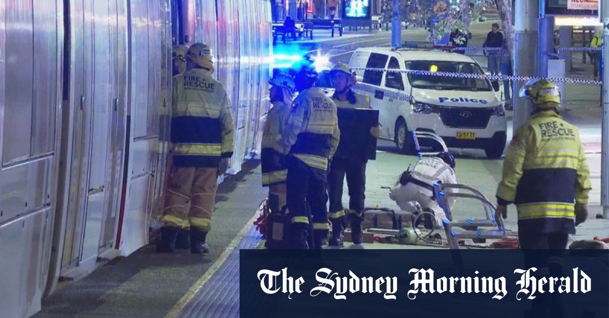 ‘Nothing that could be done’: Teen dies after being trapped under tram in Sydney’s CBD