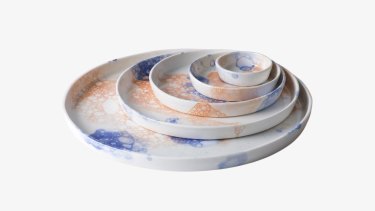 R L Foote Design Studio Bubble Plate.