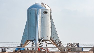 Starhopper has been affectionately dubbed a “water tower” by Musk because of its stubby appearance.