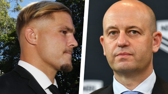 Not wavering: Todd Greenberg is under pressure to stand down Jack de Belin.