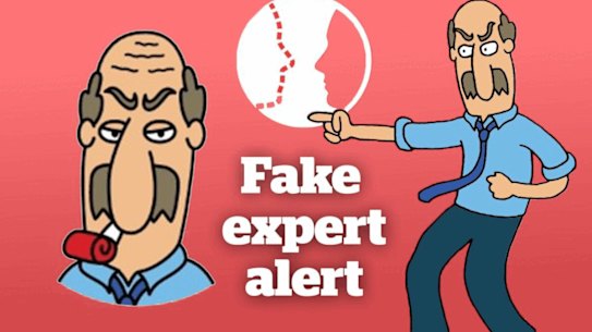 Dr John Cook’s “Cranky Uncle” game teaches people to identify the ways in which conspiracy theories and misinformation spread.