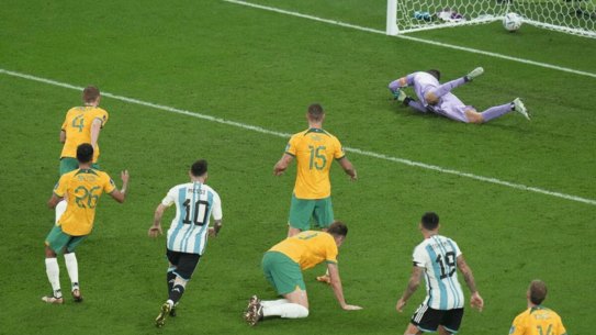 Lionel Messi’s first-half goal.