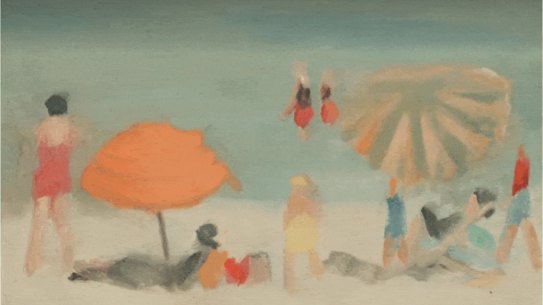 Clarice Beckett paintings.