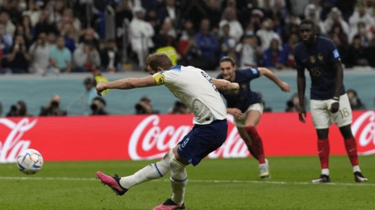 Harry Kane missed a penalty against France.