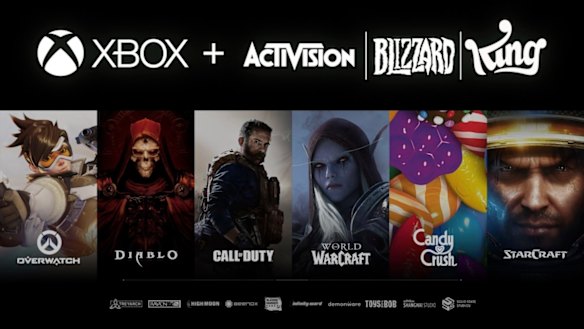 Xbox’s latest acquisition will give it control of Activision Blizzard, which itself contains many studios and properties.