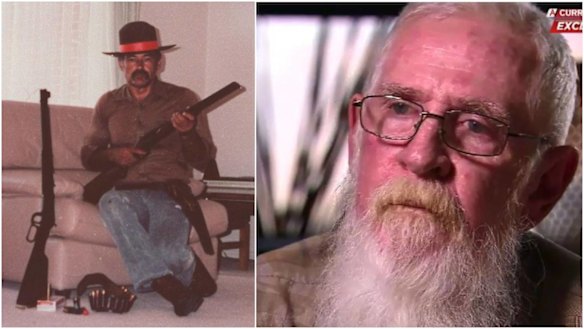 Ian Hayman, right, claims he was picked up by Ivan Milat, left, while hitch-hiking. 