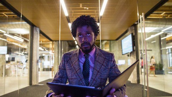 Lakeith Stanfield in Sorry to Bother You.