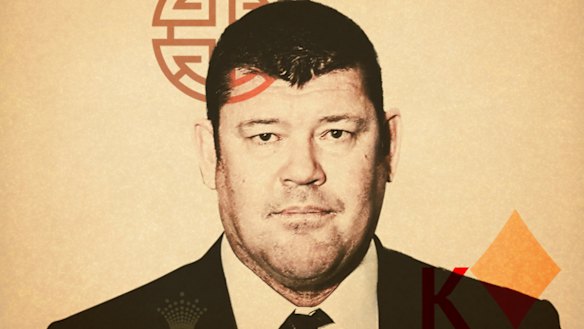 A "passive role": James Packer denies knowledge of Crown's activities in China.