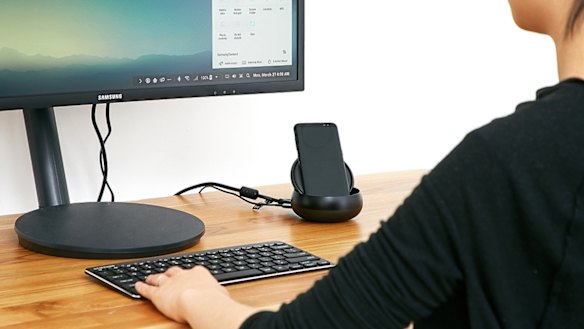 Samsung's DeX Station dock adds extra functionality, but with recent phones you can engage DeX with just a single cable.