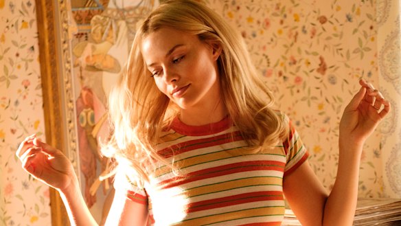 Margot Robbie plays Sharon Tate.