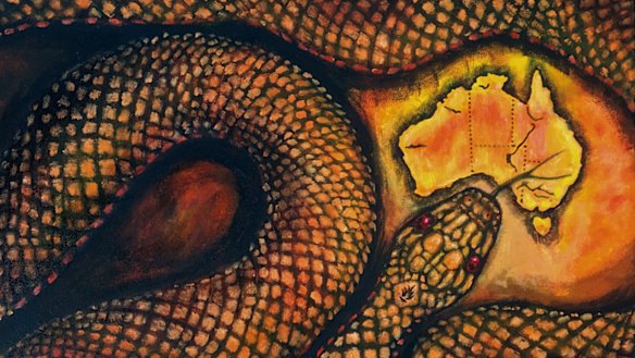 Miriam Fee's colourful creation.