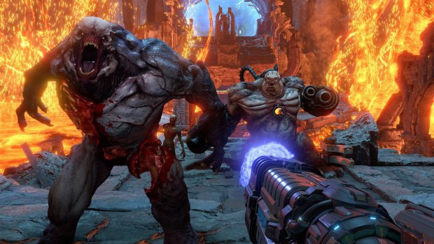 Doom Eternal keeps you close to death constantly, which ratchets up the tension.