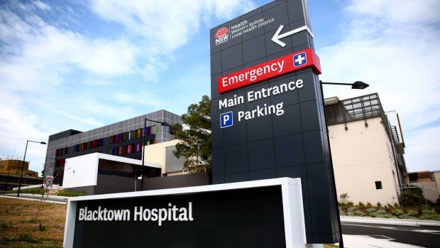 Blacktown Hospital, along with Liverpool, Westmead and Nepean, is one of the busiest in the country.