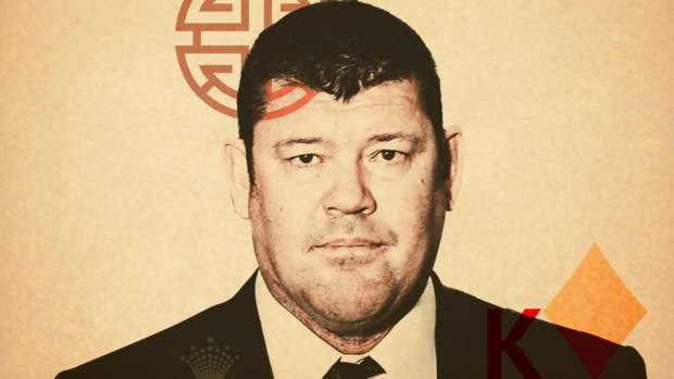 A "passive role": James Packer denies knowledge of Crown's activities in China.