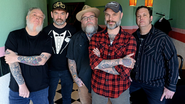 Country-punk rock outfit Lucero. 