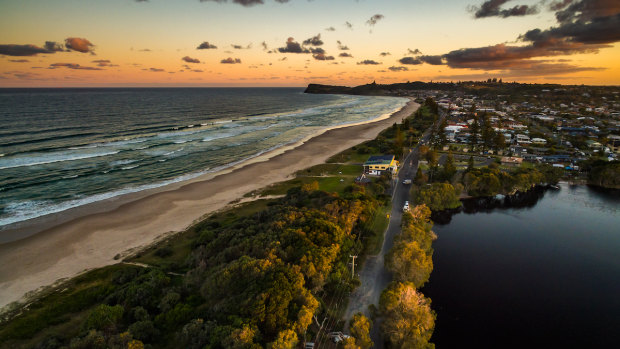 Lennox Head’s median house price dropped about 20 per cent to $1.3 million, on Domain data.
