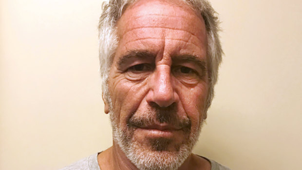 Jeffrey Epstein, pictured in 2017 by the New York State Sex Offender Registry.
