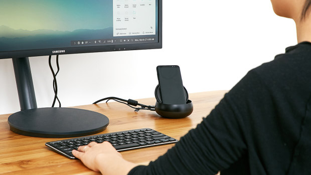 Samsung's DeX Station dock adds extra functionality, but with recent phones you can engage DeX with just a single cable.