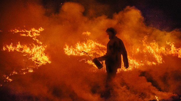 Queensland firefighters have been battling blazes throughout spring.