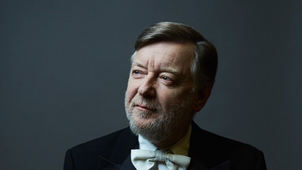MSO's outgoing chief conductor Sir Andrew Davis.
