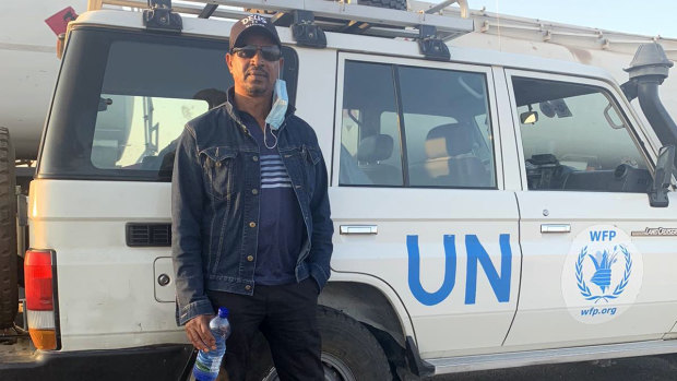 Tesfahum "Tess" Wubneh is thankful for the help he received from the UN and the Australian embassy, but is worried about dozens of Australians trapped in Tigray.