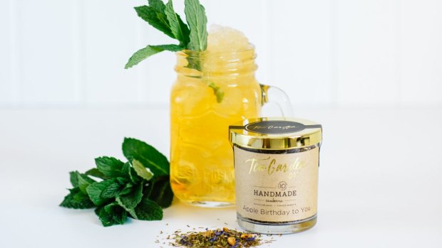 Tea Garden has created a special "Apple Birthday to You'' blend to celebrate Handmade Canberra's 10th birthday. It is "light and fruity with a subtle ginger kick''.
