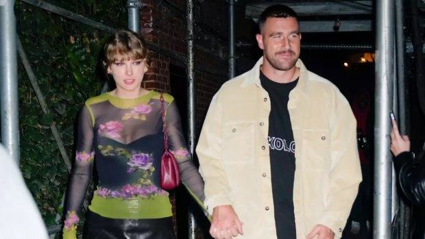 Taylor Swift and Travis Kelce will probably be the go-to couple to dress as this Halloween.