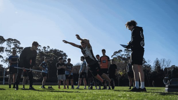 The monster search to find Australia’s next American football star