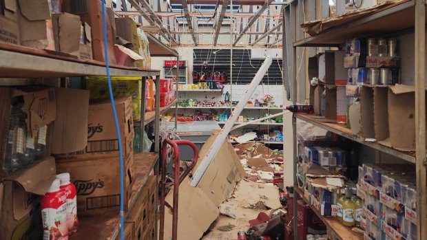 Pardoo Roadhouse in WA’s Pilbara region was hit hard by Cyclone Ilsa.