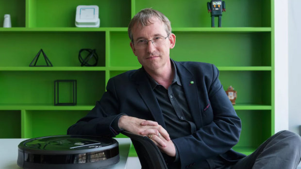 iRobot founder and CEO Colin Angle.
