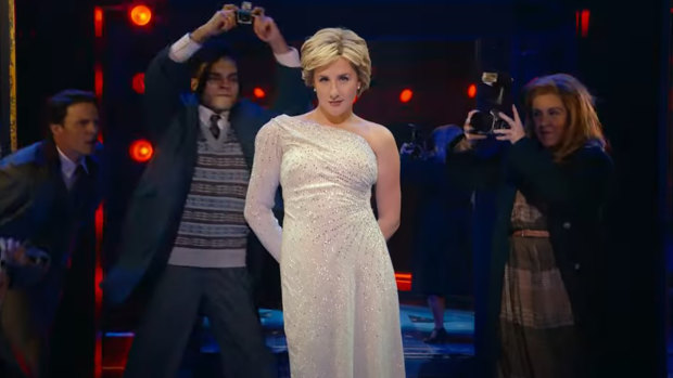 Jeanna de Waal as Diana in Diana: The Musical.