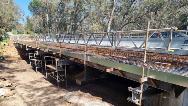 It took a year to fix a 45-metre bridge. How will the Armadale train line be done in 18 months?
