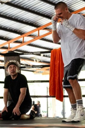 Tim and Kostya Tszyu train in Thailand.