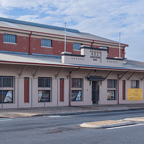 The old substation is about to start a new life. 