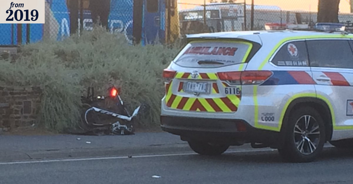 Man arrested as cyclist fights for life after hit-run