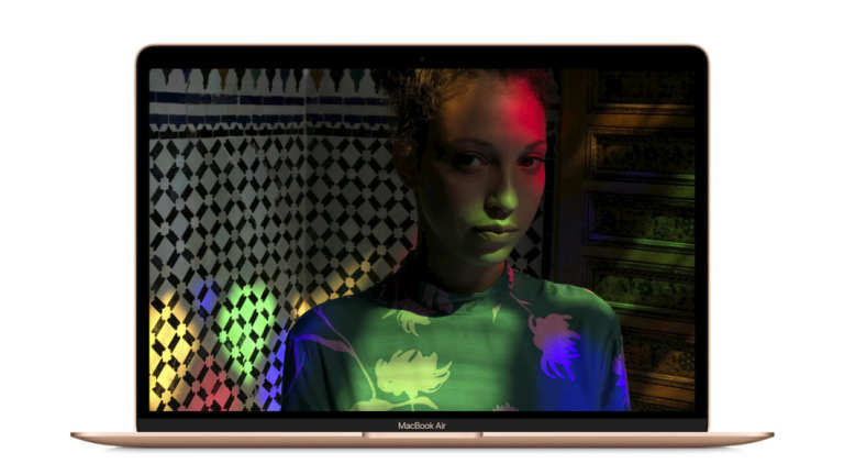 The new MacBook Air is lighter and more powerful than the previous model.