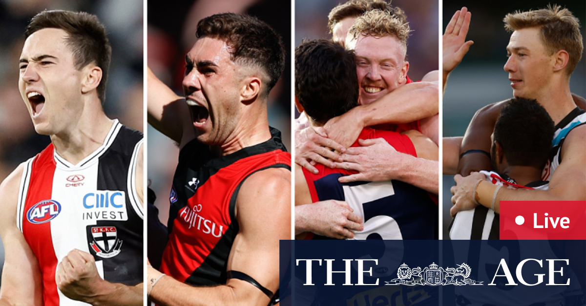 Essendon Bombers v St Kilda Saints;  पोर्ट एडिलेड पावर v मेलबोर्न डेमोन्स स्कोर, परिणाम, फिक्स्चर, टोली, सुझाव, खेल, कसरी हेर्ने