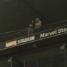 Footy fan filmed 'spitting' on Marvel crowd