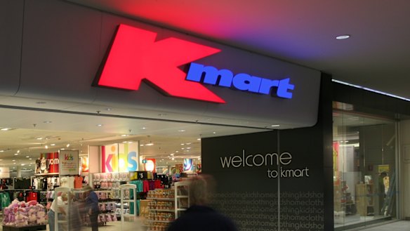 Kmart sales have fallen after several years of standout growth. 