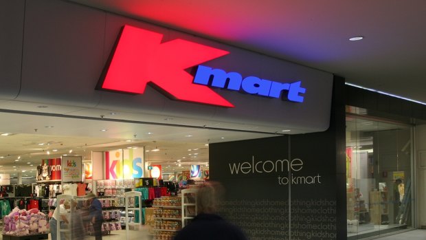 Kmart sales have fallen after several years of standout growth. 