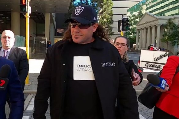 West Australian bikie Troy Mercanti.